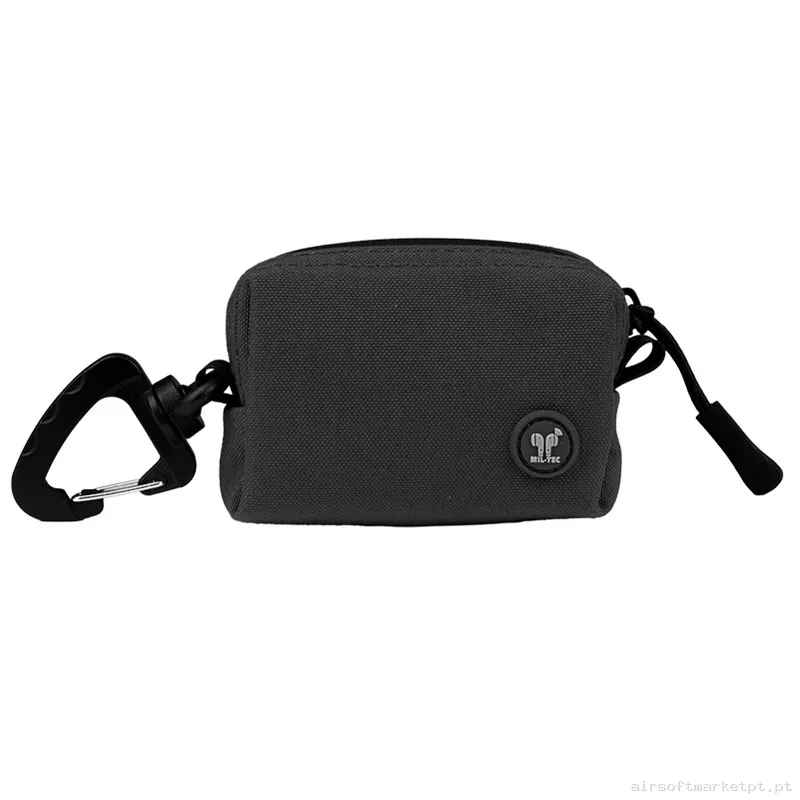Pouch Earpod Mil-Tec negro — Coletes & Rigs — Airsoft Market PT