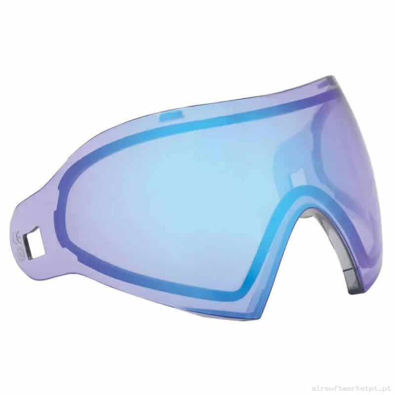 Lente Dye Ecran para Máscara I4/I5 Lente Térmica Fumaça Azul Gelo — Proteção Ocular & Facial — Airsoft Market PT