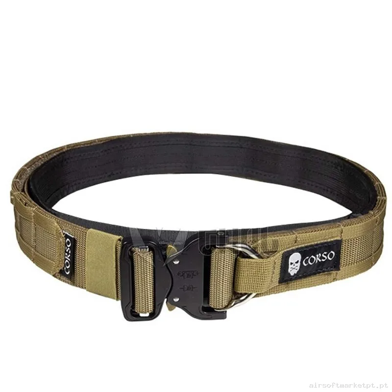 CEÑIDOR CORSO HOOK MOLLE MK2 COYOTE - L/XL — Gear Táctico — Airsoft Market PT