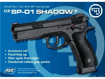 CZ SP-01 Shadow ASG — Pistolas — Airsoft Market PT (foto 3)