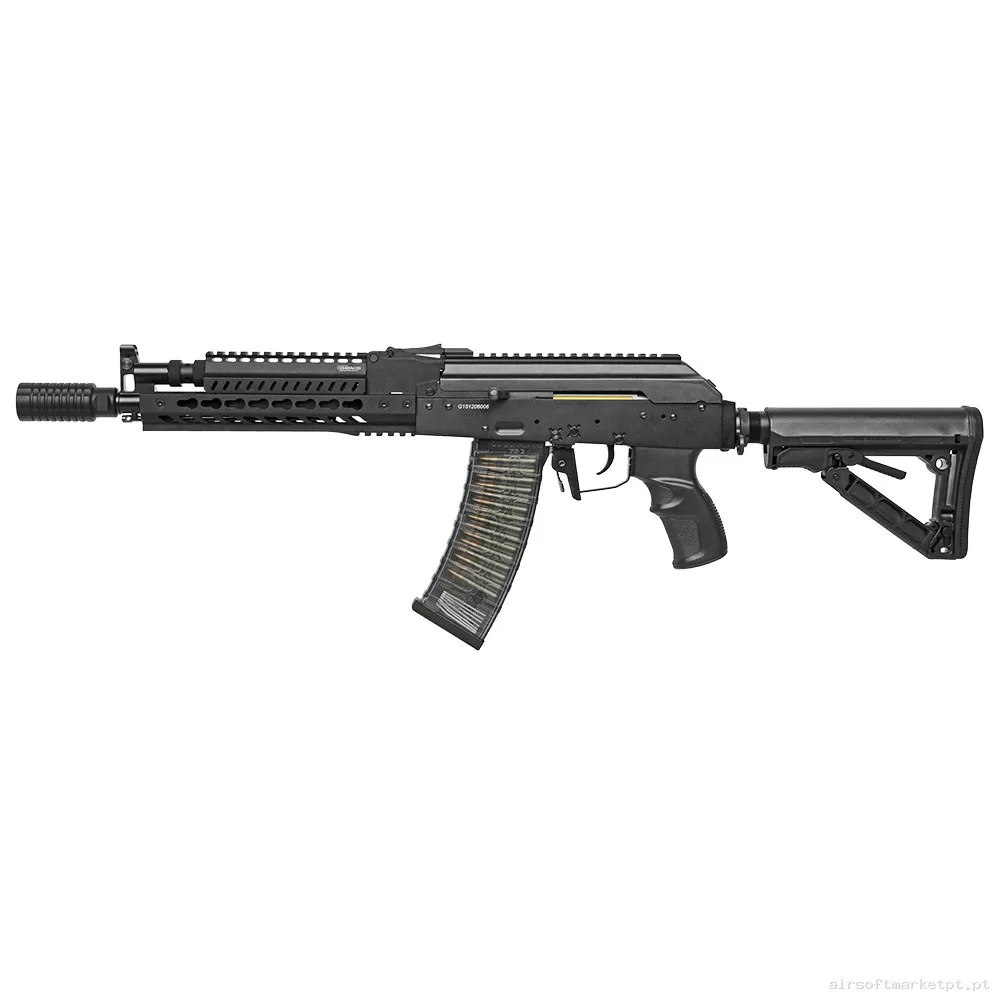 Réplica AEG AK74 G&G Rk74-E preta — Rifles de Assalto (AR/M4/AK) — Airsoft Market PT