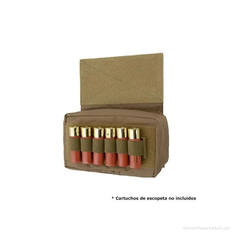 Pouch Drop-Down Armor Carrier Para Chaleco Tan — Coletes & Rigs — Airsoft Market PT