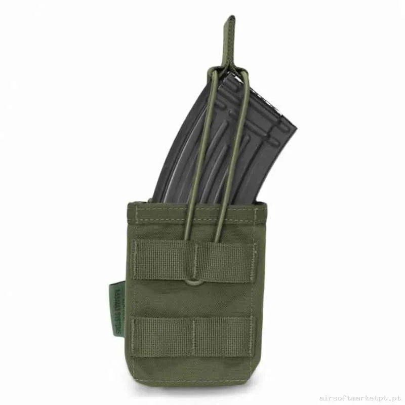 Pouch Magazine Pouch Ak Warrior Assault Open Top verde od — Coletes & Rigs — Airsoft Market PT