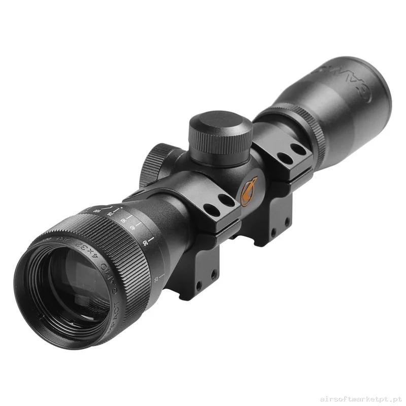 Mira telescópica 4x32 Gamo Ve4x32aowr negro — Miras & Ópticas — Airsoft Market PT