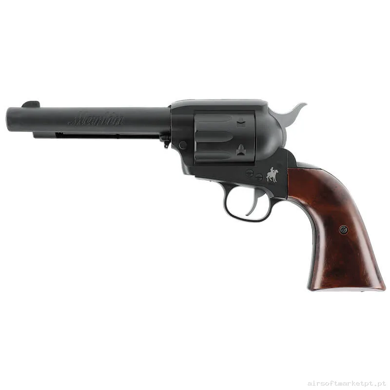 Airgun CO2 4.5mm Revólver Umarex Marlin negra — Pistolas — Airsoft Market PT