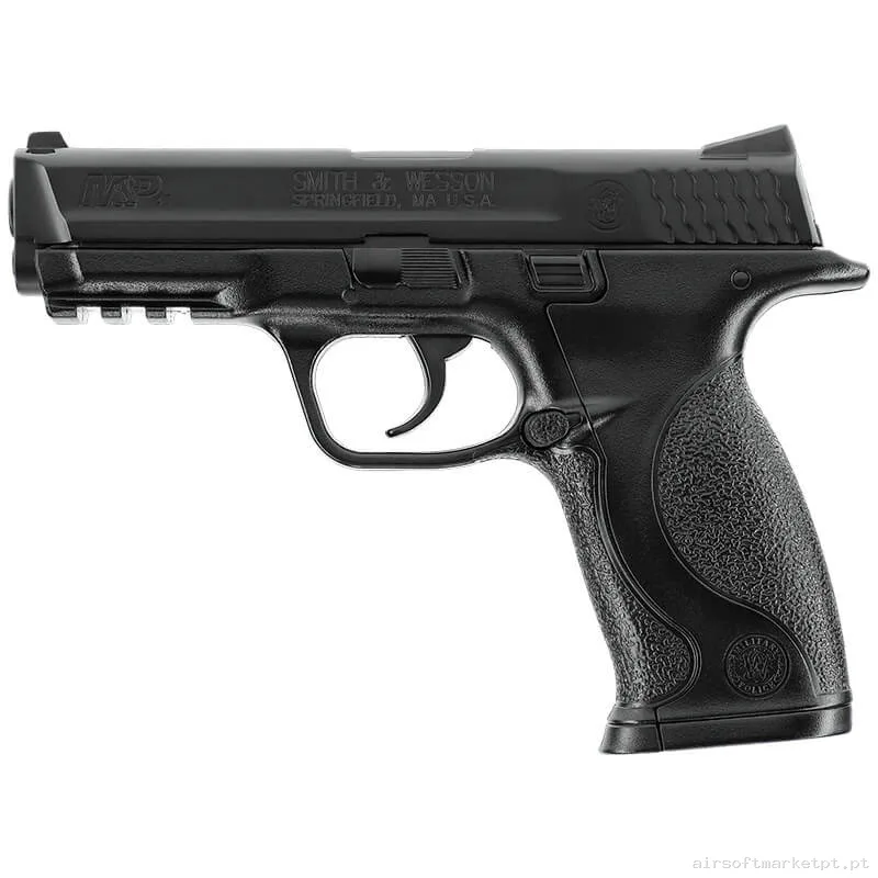 Airgun CO2 4.5mm Pistola Umarex M&p40 negra — Pistolas — Airsoft Market PT