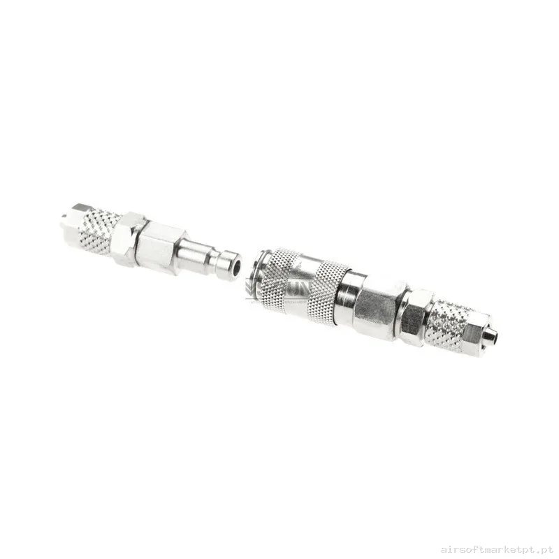 Adaptador hpa mancraft qd connector fi 4mm — HPA & Linhas — Airsoft Market PT