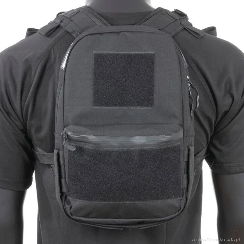 MOCHILA SPEEDSOFT DELTA TACTICS NEGRA — Sacos & Mochilas — Airsoft Market PT (foto 2)
