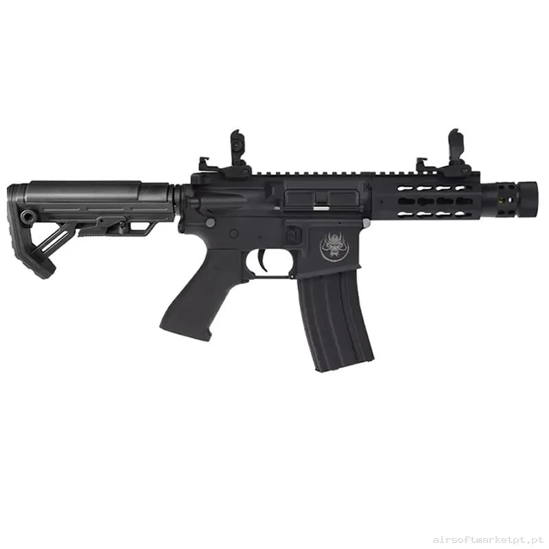 Réplica Kenji Short S Black Saigo Defense+Nub+Goma Maple Leaf — Rifles de Assalto (AR/M4/AK) — Airsoft Market PT