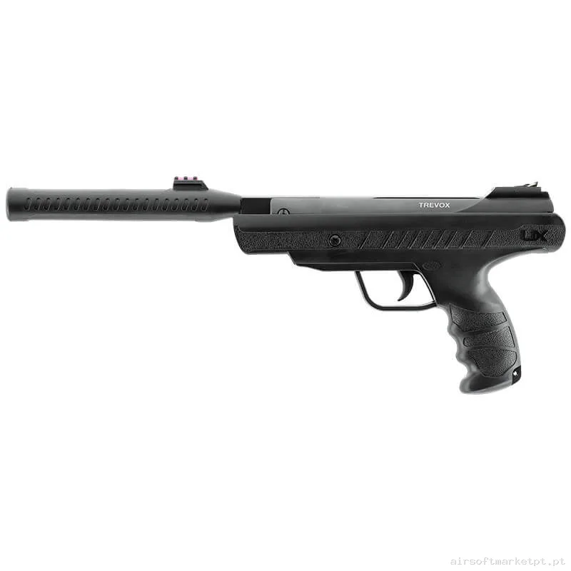 Airgun Gas Pistão 4.5mm Pistola Umarex Ux Trevor negra — Pistolas — Airsoft Market PT