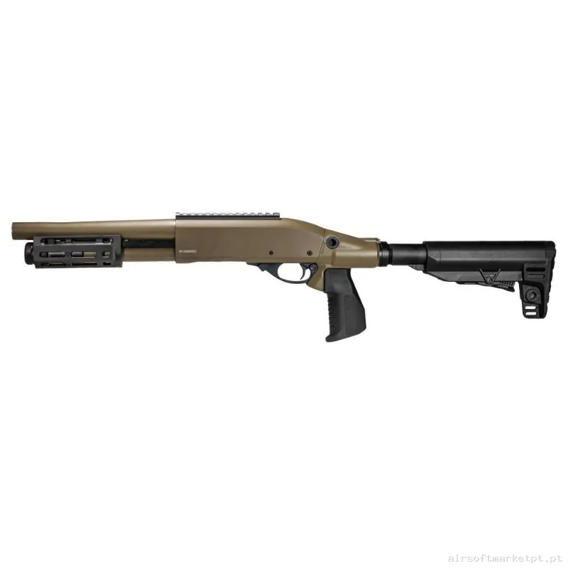Réplica GBB Shotgun Secutor Velites Invicta G-Vi tan — Shotguns — Airsoft Market PT