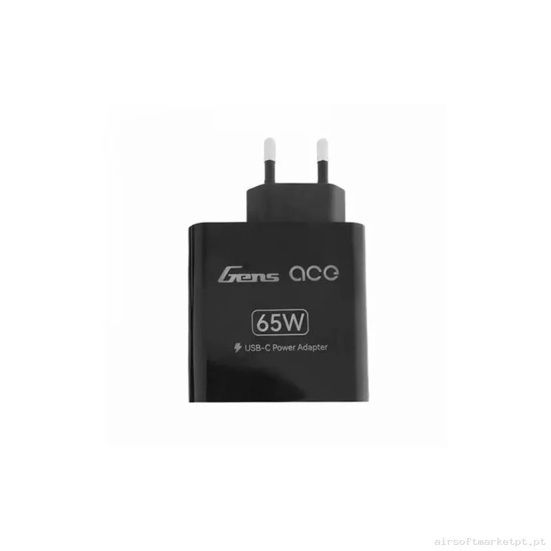 CARGADOR USB-C 65W GENS ACE — Baterias & Carregadores — Airsoft Market PT (foto 2)