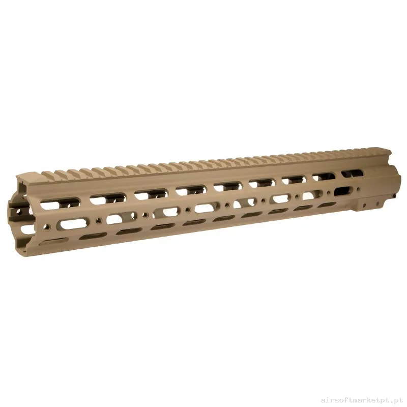 Externo Guardamão M-Lok Delta Armory Tempest 2 A20 15.2" tan — Acessórios & Componentes — Airsoft Market PT