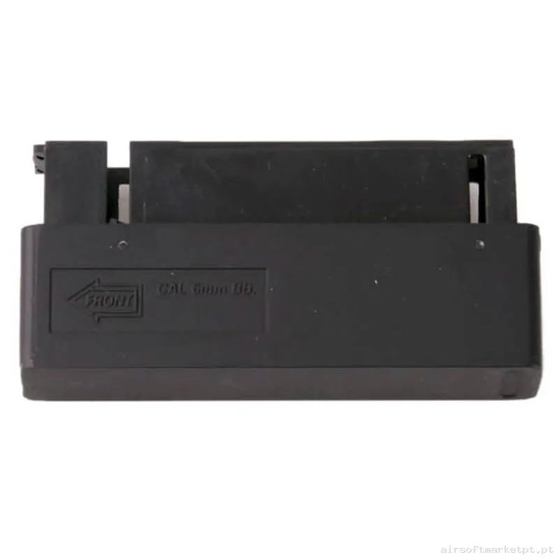 Magazine Réplica Cerrojo L96 Mb01/04/05/08 Well Polimero 20 Bbs negro — Carregadores / Magazines — Airsoft Market PT
