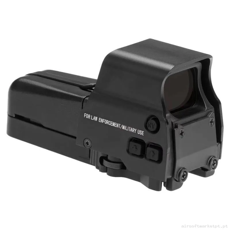 Mira Holográfica vermelho/Verde Aim-O 557 negra — Miras & Ópticas — Airsoft Market PT