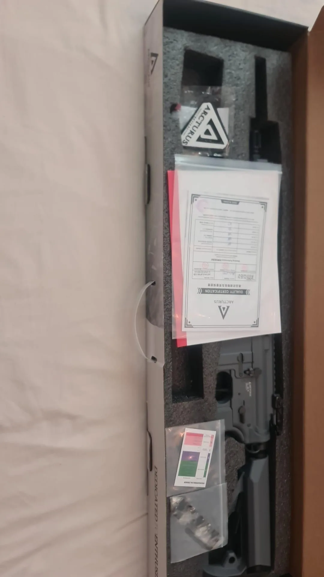 Airsoft Arcturus LWT MK-I CQB Carbine 10" AEG SPORT SE™ Cinza — Rifles de Assalto (AR/M4/AK) — Airsoft Market PT (foto 9)