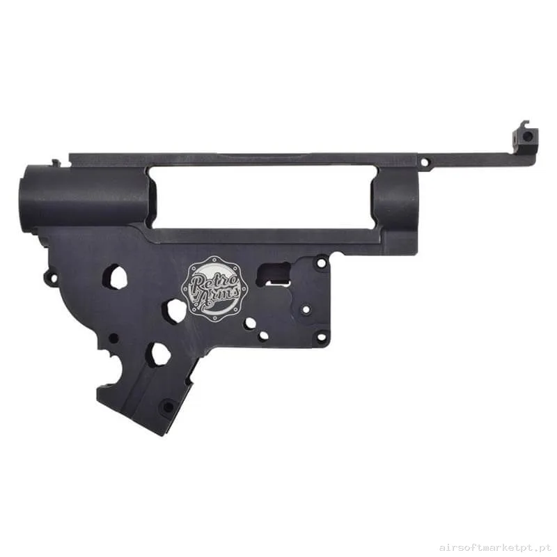 Carcaça Interna do Gearbox Tokyo Marui Sopmod M4 Retroarms Reforçada 8mm — Peças Internas (AEG) — Airsoft Market PT