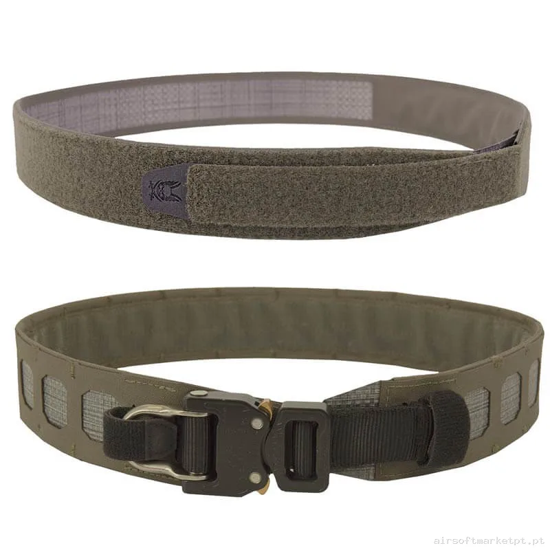 Cinturão tático MOLLE Warrior Assault Tegris Belt com Velcro Interno 38mm Ranger Green — Gear Táctico — Airsoft Market PT