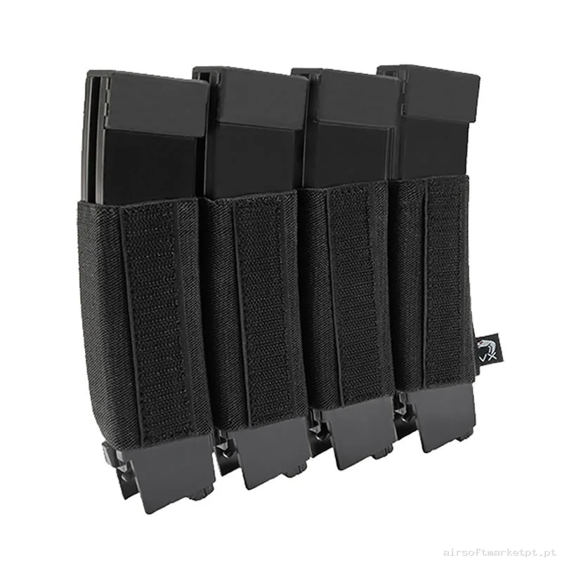 Portacargador Quad VX SMG Viper Negro — Coletes & Rigs — Airsoft Market PT