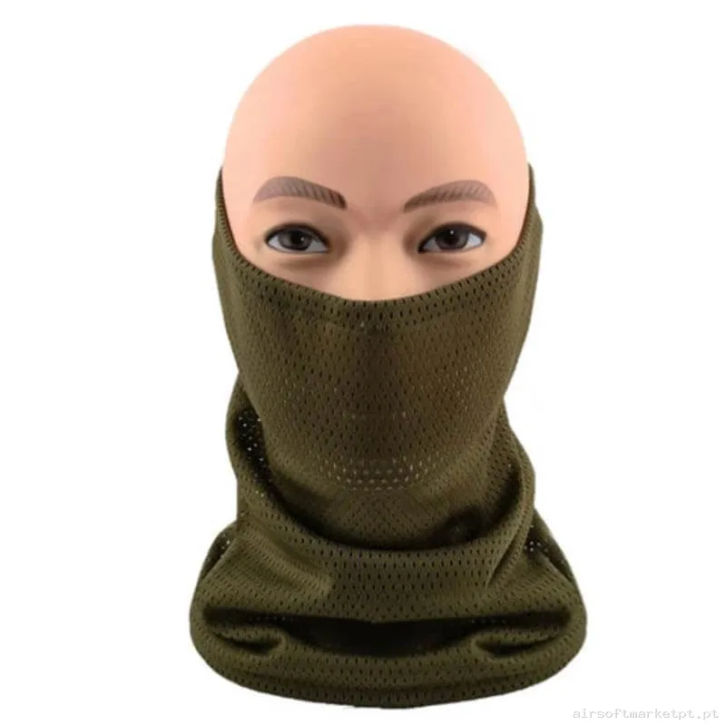 Braga Táctica Cygnus Armory Tubescarf verde od — Proteção Ocular & Facial — Airsoft Market PT