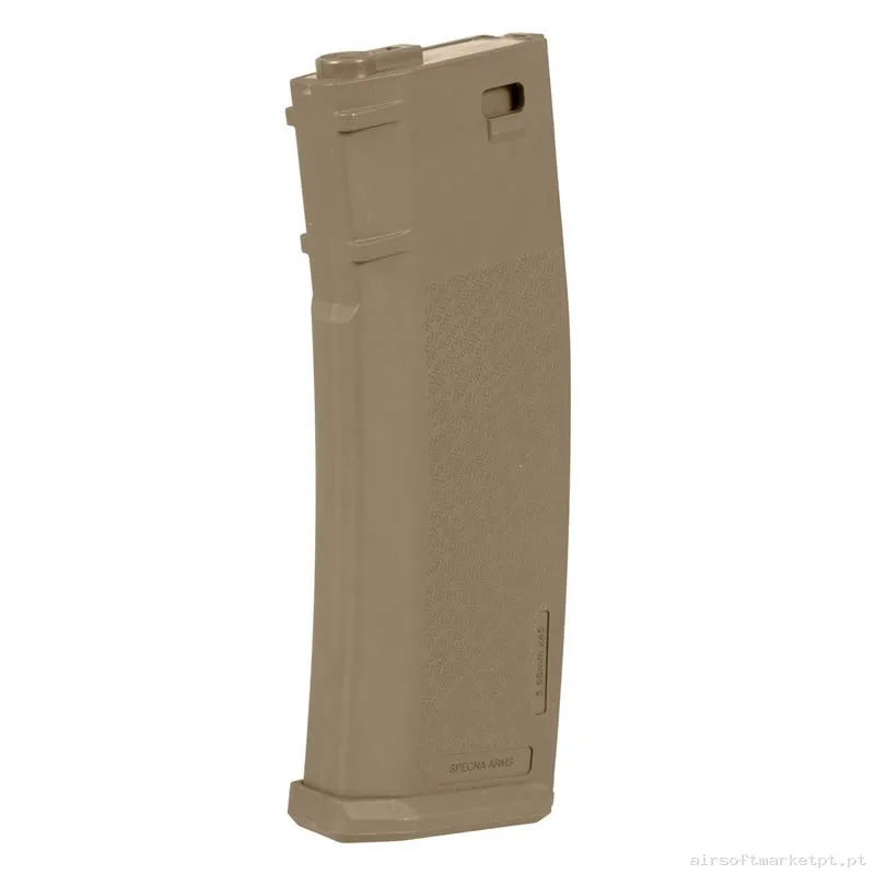 Magazine Réplica Midcap M4 Specna Arms Polimero 125 Bbs tan — Carregadores / Magazines — Airsoft Market PT