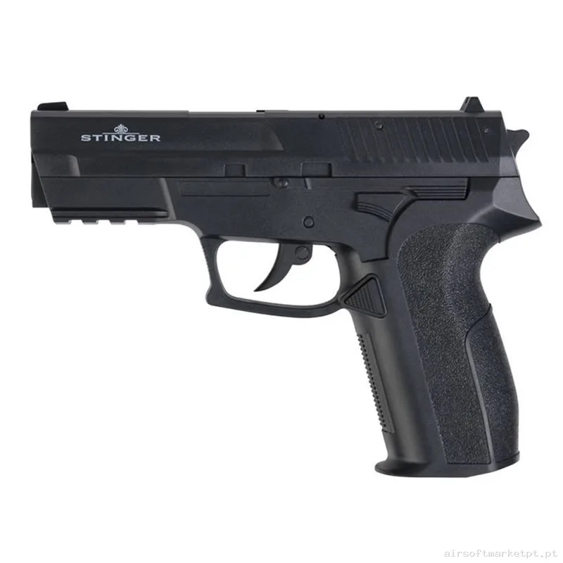PISTOLA STINGER 2022 CO2 4.5 NEGRA — Pistolas — Airsoft Market PT