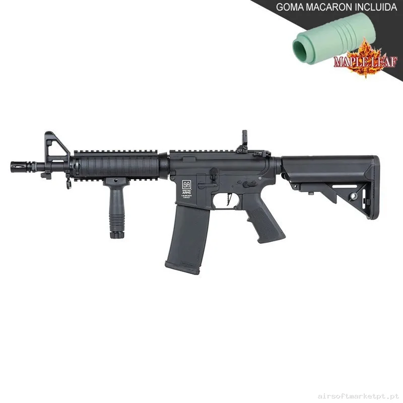 Specna Arms Sa-C04 Core Hal Etu Negra + Goma Maple Leaf — Rifles de Assalto (AR/M4/AK) — Airsoft Market PT