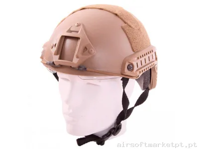 Capacete Fast MH Emerson Tan — Capacetes — Airsoft Market PT