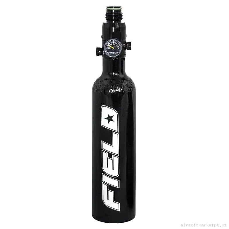 HPA Botella Spirit Field 0.21l 3000 Psi 13 Ci preta — HPA & Linhas — Airsoft Market PT