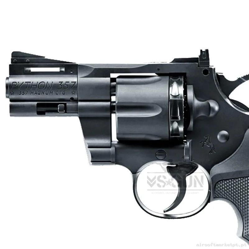 Revólver Python Colt Umarex 4,5 mm 2,5 Pulgadas Polímero CO2 — Armas (Réplicas) — Airsoft Market PT (foto 2)