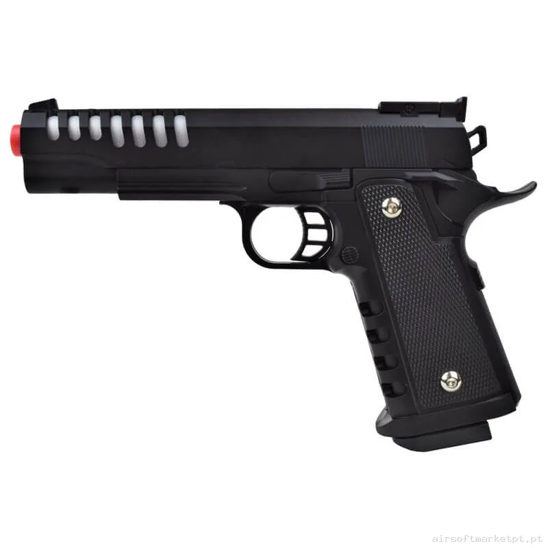 Réplica Mola Pistola Hi-Capa 5.1 Vigor No.v016 negra — Pistolas — Airsoft Market PT