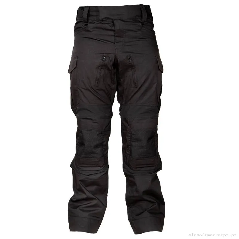 Calça de Combate Ragnar Scout Rok preto — Vestuário (Fardas) — Airsoft Market PT