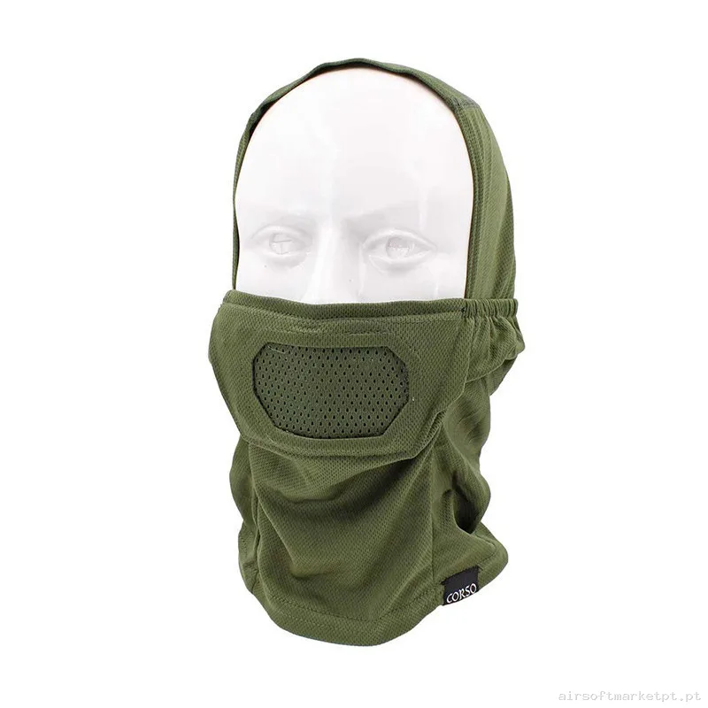 Verdugo Máscara Metálica Corso MK2 od — Proteção Ocular & Facial — Airsoft Market PT