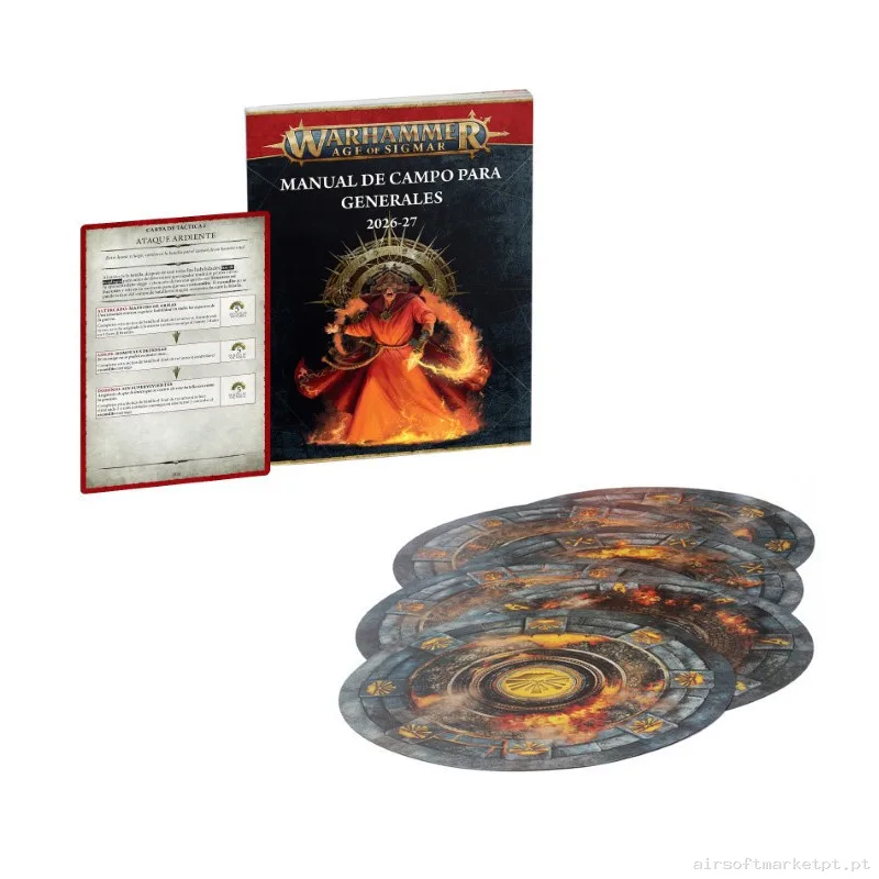 Warhammer Age of Sigmar: Manual de campo para generales — Outros — Airsoft Market PT