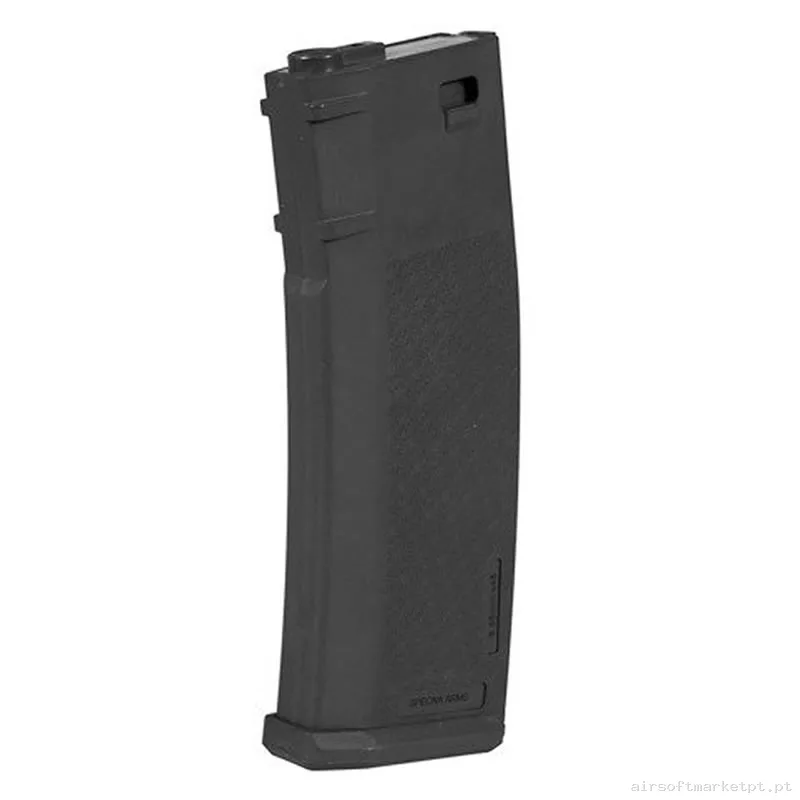 Magazine Réplica Midcap M4 Specna Arms Polímero 125 Bbs preto — Carregadores / Magazines — Airsoft Market PT