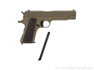 Colt 1911 CM123  CYMA Tan — Pistolas — Airsoft Market PT (foto 9)