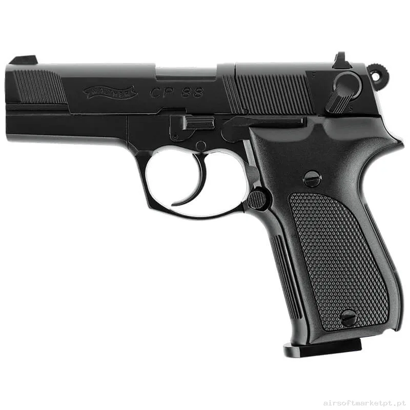 Airgun CO2 4.5mm Pistola Umarex Cp88 negra — Pistolas — Airsoft Market PT