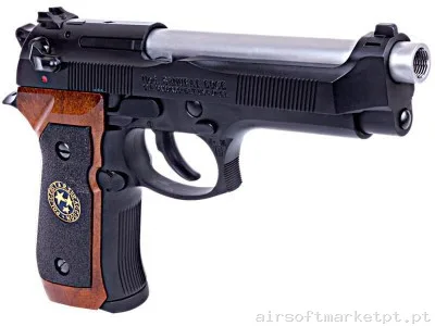 Beretta Stars M92 Biohazard WE Preto — Pistolas — Airsoft Market PT (foto 7)