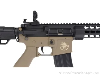 M4 Kenji Longo S Saigo Defense Sim Tan — Rifles de Assalto (AR/M4/AK) — Airsoft Market PT (foto 3)