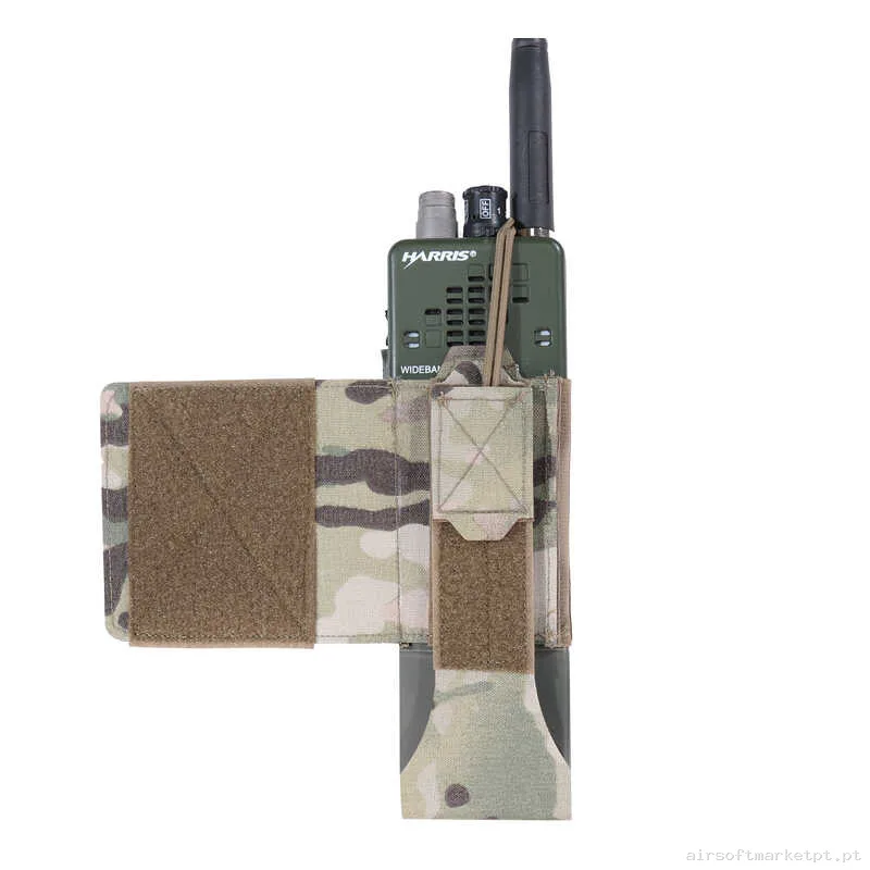 Magazine Pouch Portaradio Warrior Assault Láser Cut Mbitr/Harris Radio Left Side multicam — Coletes & Rigs — Airsoft Market PT