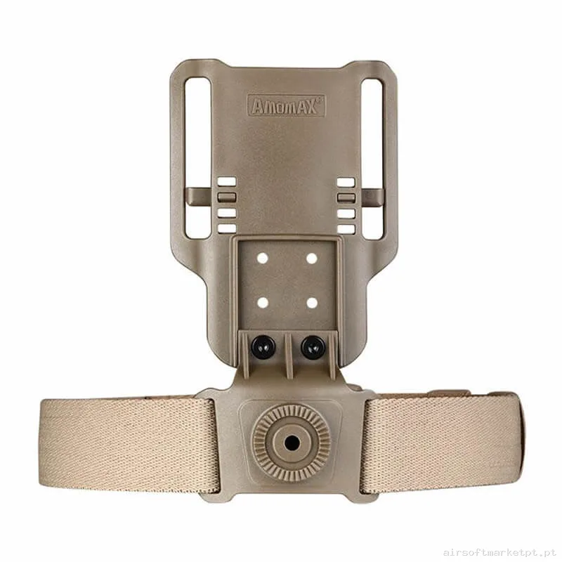 Adaptador Pernera Amomax para Cinturão Dark Earth — Gear Táctico — Airsoft Market PT
