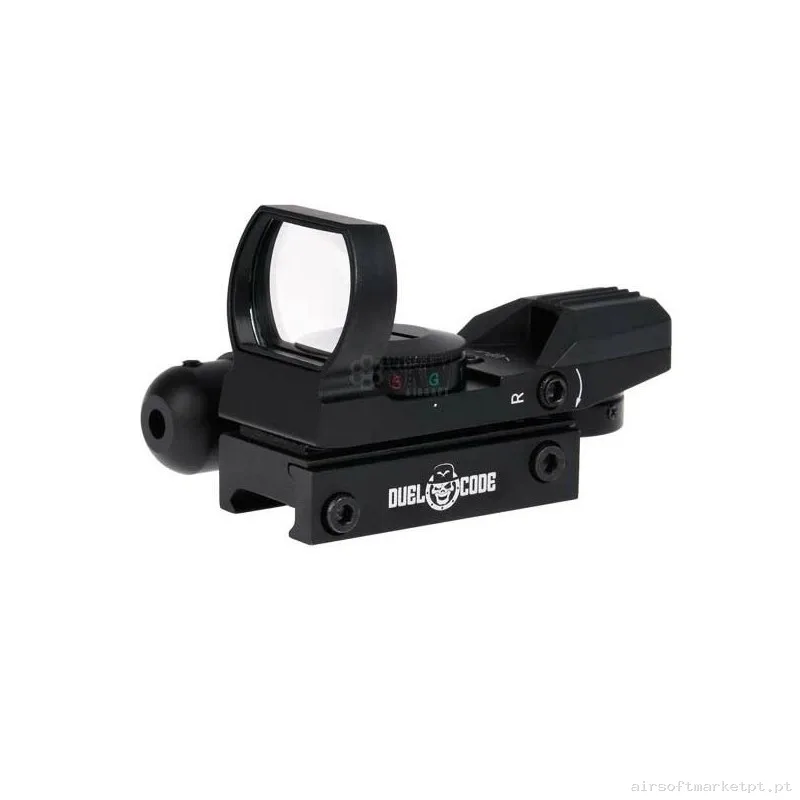 Red Dot Abierto Holográfico + Láser - Duel Code — Miras & Ópticas — Airsoft Market PT