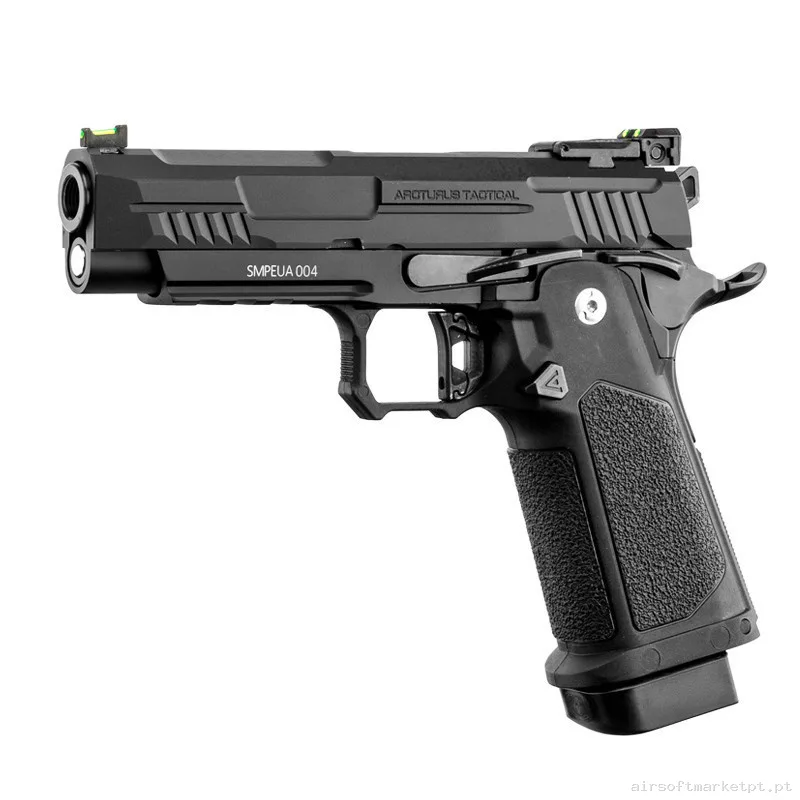 Pistola 4.3 Hi-Capa Arcturus Vanguard gbb Negra — Pistolas — Airsoft Market PT