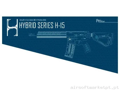M4 Hybrid Series H-15 CQB ASG Sim — Rifles de Assalto (AR/M4/AK) — Airsoft Market PT (foto 4)