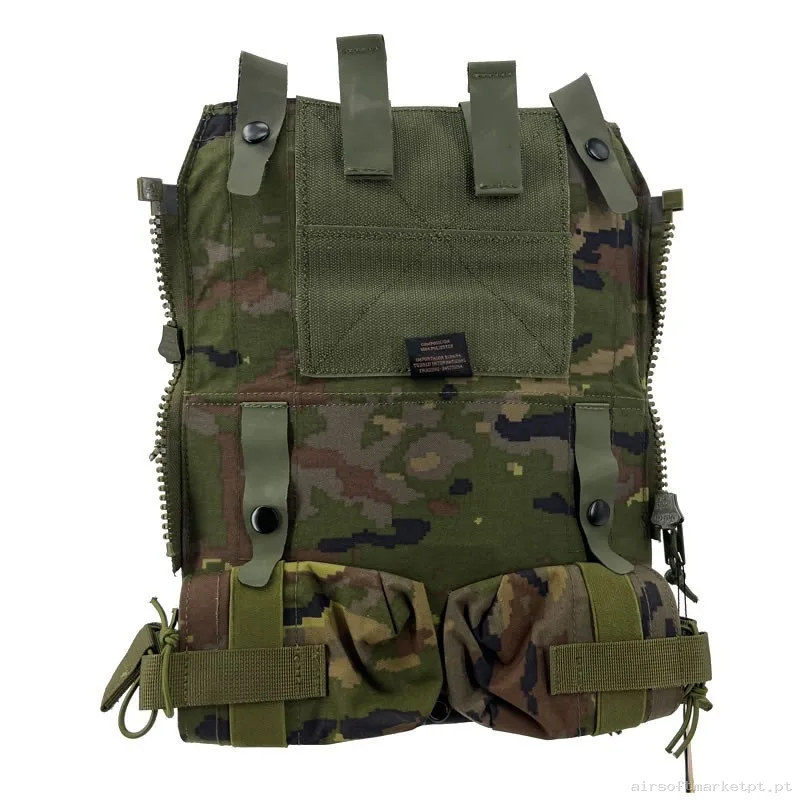 Backpanel Conquer C2 Elite Pixelado Boscoso — Coletes & Rigs — Airsoft Market PT (foto 3)