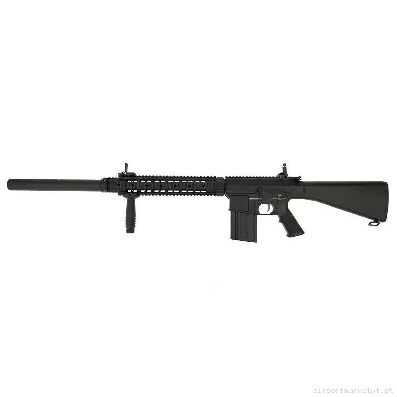 Réplica AEG SR25 A&K Dmr — Rifles de Assalto (AR/M4/AK) — Airsoft Market PT