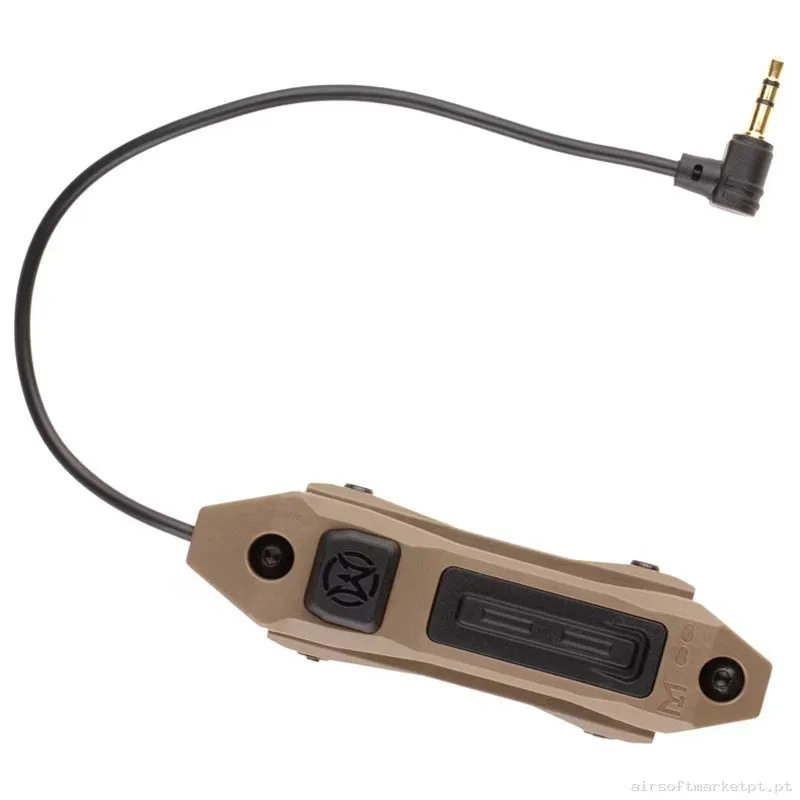 Pulsador Táctico Wadsn Dual Function Tape Switch 3.5mm Dark Earth — Acessórios & Componentes — Airsoft Market PT