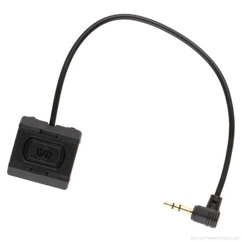 Interruptor Tático Wadsn Lite Tape Switch 3.5mm preto — Acessórios & Componentes — Airsoft Market PT