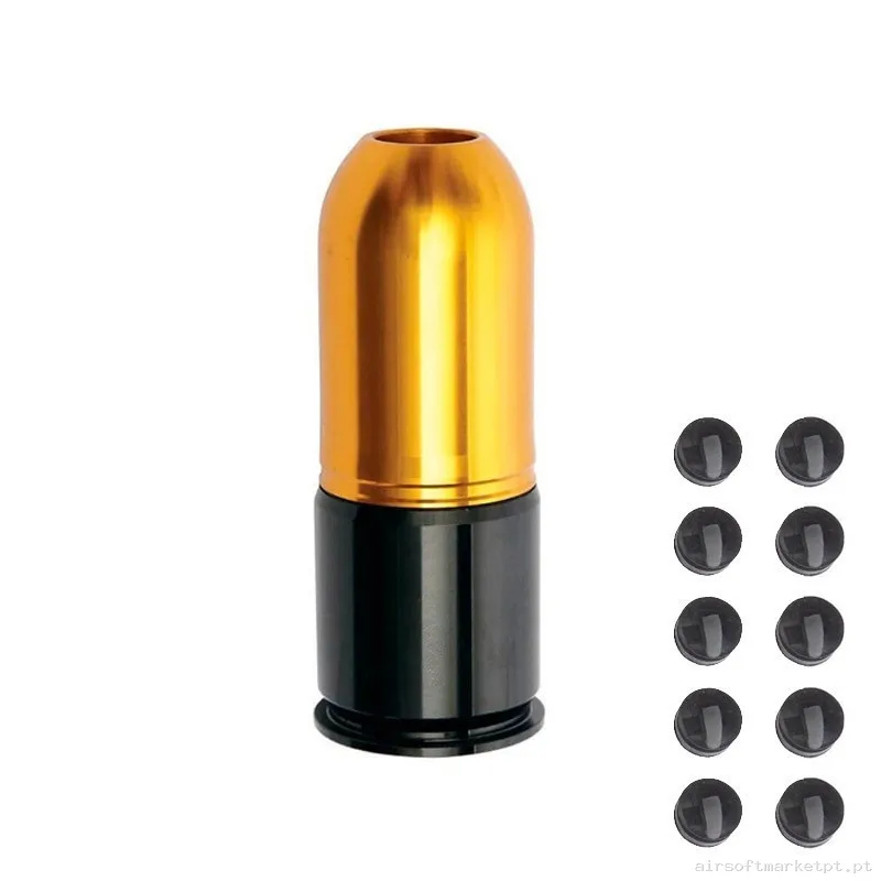 GRANADA GAS 40MM NEGRO-AMARILLO 90BBS ASG — Grenades & Lançadores — Airsoft Market PT (foto 2)