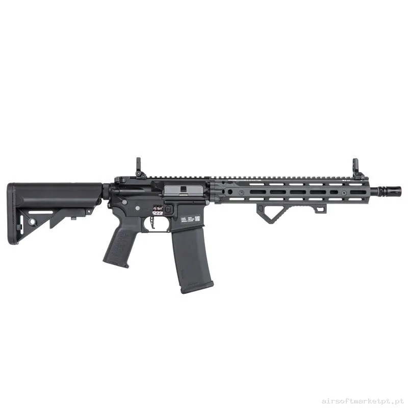 RÉPLICA AEG RIS III 12,5" DANIEL DEFENSE SA-P28 PRIME ASTER II SPECNA ARMS brushless NEGRA/GRIS — Rifles de Assalto (AR/M4/AK) — Airsoft Market PT (foto 2)